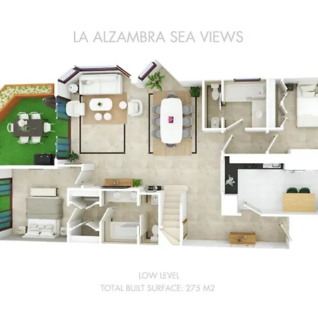 Vacation I La Alzambra Peaceful Hideaway With Sea Views, Close To Puerto Banus, Large Communal Pool, Luxury Renovated Interiors, Sun-drenched Terrace